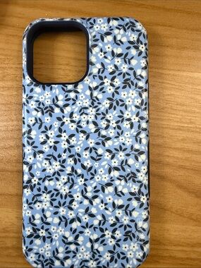 Casely New Blue Floral Protective iPhone 13 Pro Max Case
